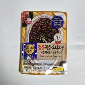 오뚜기 오즈키친 정통직화유니짜장 ( 국산돼지고기볶은양파) 180g * 10개