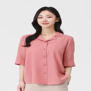 [피에이티]PAT 여성 여름  폴리오픈카라블라우스  1L42594