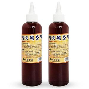 국내생산 1+1 참숯 목초액(대) 250ml 원액 냄새발관리 WFL65UK