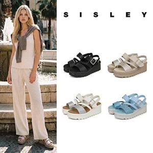 [시슬리]SISLEY 크로스 데코 샌들