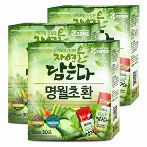 [조은약초] 프리미엄 명월초 환 스틱 3g x 30포 x 3박스 (총 270g)