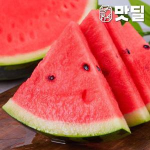 갤러리아_[맛딜]당도선별 고당도 꿀 수박 1통 5-6kg 내외