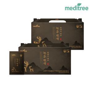 메디트리 흑염소 담은 생 녹용 진액 2박스(60포)