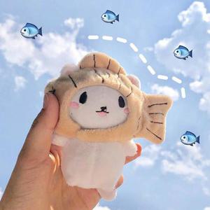 [홀리지]붕붕냥 귀여운 고양이 붕어빵 인형 키링