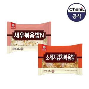 [천일식품]새우볶음밥 250g 5봉 + 소세지김치볶음밥250g 5봉