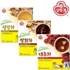 [오뚜기]오뚜기 15T 대추차+생강차+쌍화차 총 45T 전통차 (19239050)