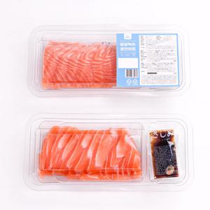 [바른씨] 살살녹는 생연어회 200g (소스증정)
