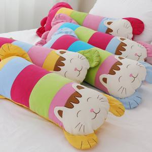 [이솔홈] 냥이 롱베개 도레이구름솜 포함 (30x70)