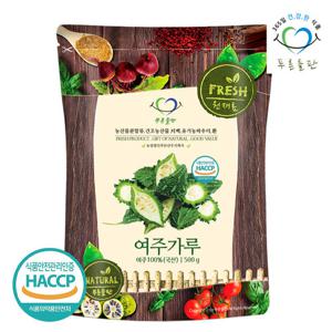 [푸른들판] 국내산 여주 분말 100% 500gx1봉 고야 열매 가루 고과 비터멜론 쓴오이 차 HACCP 인증