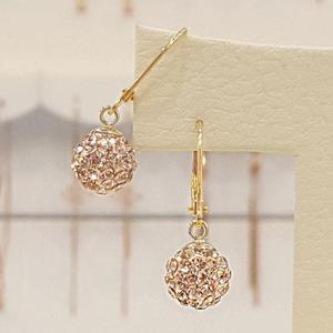 [볼라레]14K 골든볼8mm 원터치귀걸이(GF136)