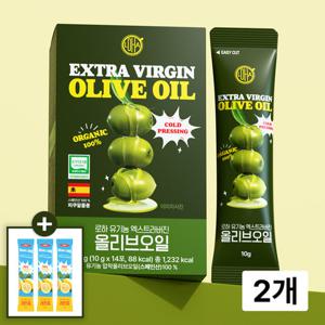 로하 유기농 엑스트라버진 올리브오일 14포 x 2개 + 레몬즙3T(ID당1개)