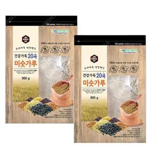 [동일]동일 건강가득 20곡 미숫가루 900g 2개/귀리 율무차 곡물 (12063421)