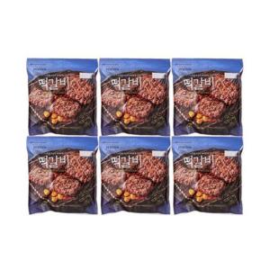 피코크 떡갈비 450g x 6팩 냉동 간편식 캠핑 요리 아이반찬