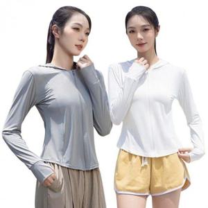 자외선 차단 시원한 집업 후디 여름용 UV 옷 WFLLPU4
