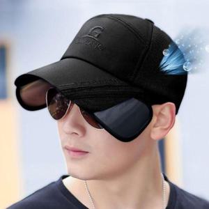 남성 볼캡 썬바이저 자외선차단 날개 확장형 썬캡모자 WE93BBE