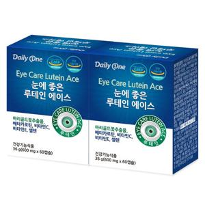 데일리원 눈에 좋은 루테인 에이스 2통