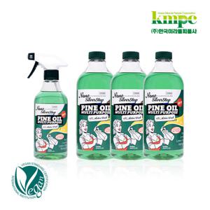 [방송중앱10%할인] 은나노 시즌4 파인오일 다용도세정제 싱글세트(총 3500ml)