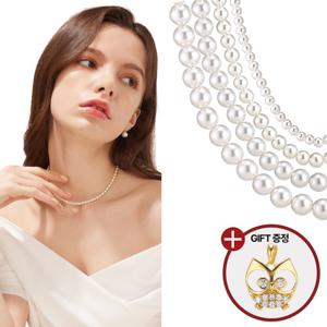 [홈앤특가]골드앤 14K 그레이스 진주 4mm/6mm/8mm/10mm 목걸이 (38cm/42cm/45cm)