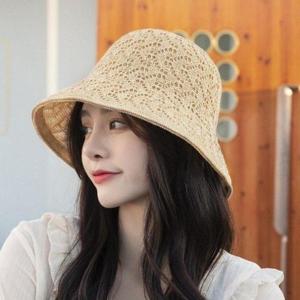 여성 라피아햇 버킷햇 바캉스 모자 WFMCHW5