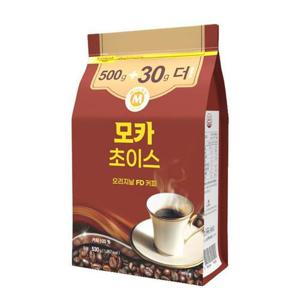 모카 초이스 오리지널 FD 커피 530g (500g+30g) 블랙