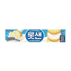롯데샌드 롯샌 파스퇴르 순우유맛 105g 15개