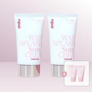 에스쁘아 워터 스플래쉬 선크림 세라마이드 60ml(SPF50+) x 2개 / iuy