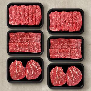 [1++한우] 투뿔한소 구이세트 6팩 1.2kg (팩당 200g)