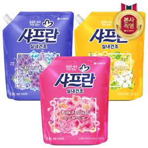 샤프란 실내건조 2.3L x 6개 (3종 택1)