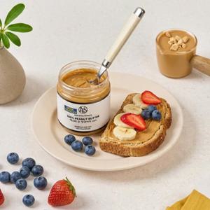 [야스티] 아르헨티나산 하이올레익 땅콩 100% 순 땅콩버터 크런치 300g x 1개