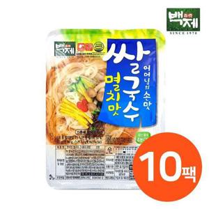 갤러리아_[백제] 멸치맛 쌀국수 92g x 10팩 세트