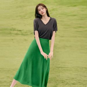 [최초가 89,000원][르포엠]아이라 웨이브 캡소매 돌먼 니트 3종세트