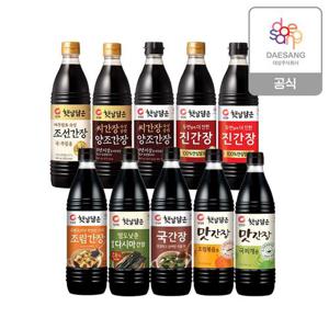 청정원 햇살담은 간장 840ml 10종 3개 골라담기