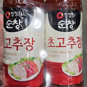 청정원 순창 초고추장 진골드 1kg x 2개 tx68312