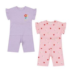 [아가방]하퍼프릴반팔6부상하(PINK,PURPLE)_01S353051