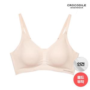 [크로커다일 이너웨어]라이크라 인견쉘론 스트랩 심리스브라 1종 CDWBR4N11A