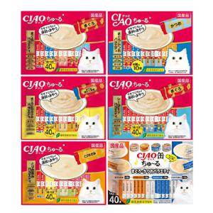 이나바 챠오츄르 14g x 40P 버라이어티 고양이간식