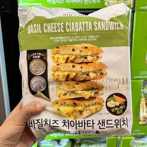 [코스트코] 밀크앤허니 바질치즈 치아바타 샌드위치 195g x 4