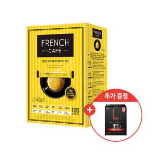 프렌치카페 카페믹스 마일드 100T x 1개 + 쁘띠 마일드 아메리카노 10T