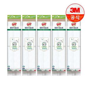 [3M]재활용 PET 50% 사용 정전기 청소포 대형 60+20매 x 5개