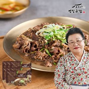 정성곳간 강순의 명인의 국내산 버섯파불고기 300g 7팩