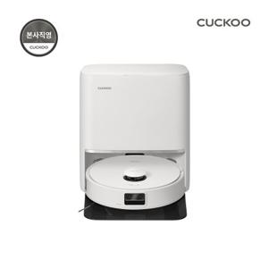 본사직영) 쿠쿠 파워클론 로봇청소기 AI Pro 올인원 스테이션 CRVC-BAC1010TNW