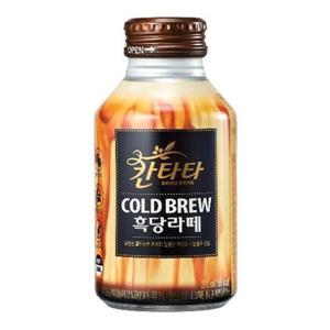 [그로미스]칸타타 콜드브루 흑당라떼 275ml 24캔 (27428535)