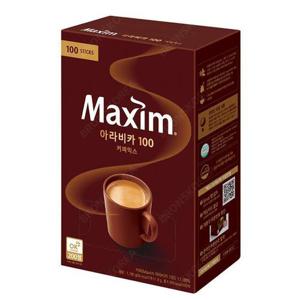 [맥심]동서 맥심 아라비카 100 커피믹스 100T 스틱 커피 일회용 (14491062)