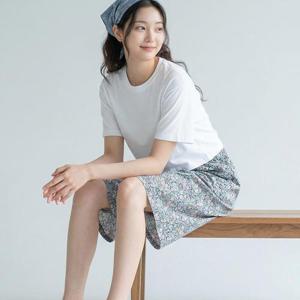 바풀 SN PS 1805-2 인견 여성 실내복 7부 파자마 봄 여름 쿨 인견잠옷 바지