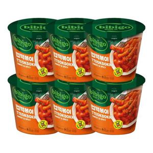 [CJ]비비고 오리지널 컵떡볶이 110g x6개