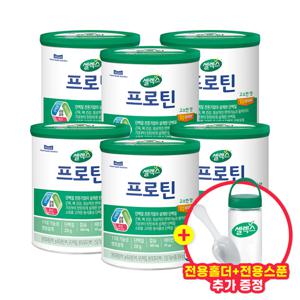셀렉스 프로틴 고소한맛 304g 6캔+전용보틀+스푼 1개 증정