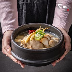 [통뼈감자탕/명가] 통뼈 전통삼계탕1kg*2팩
