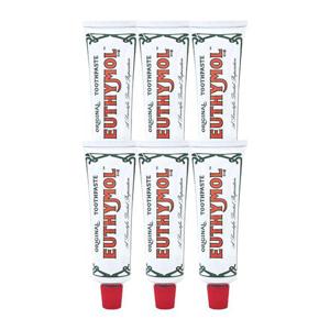 [유시몰][ EUTHYMOL ] 유시몰 오리지널 핑크 치약 대용량 120g 6개