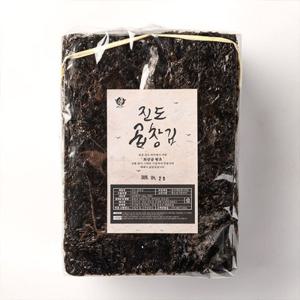 [대한민국농수산] 두꺼운 김 프리미엄 곱창김 진도 햇 순수 곱창김 100매 (약 430g 내외)