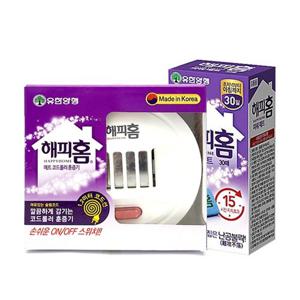 해피홈 코드롤러훈증기+리필매트30매